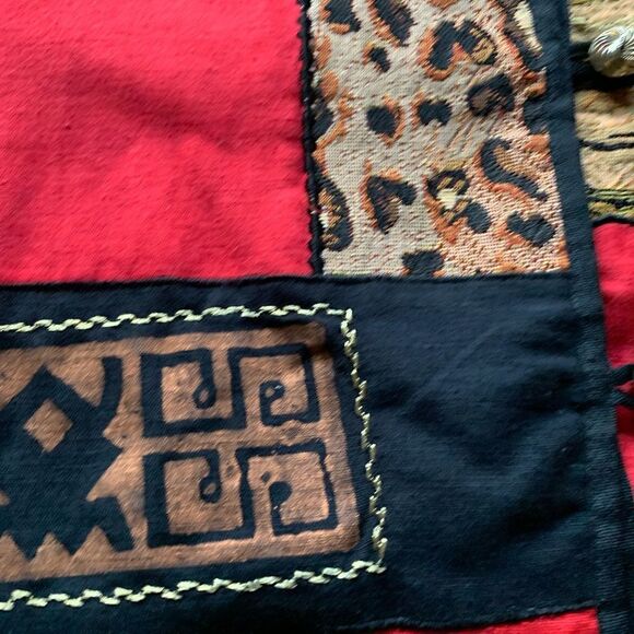 ALLURE Patchwork Animal Print Apparel Jacket - Picture 9 of 12